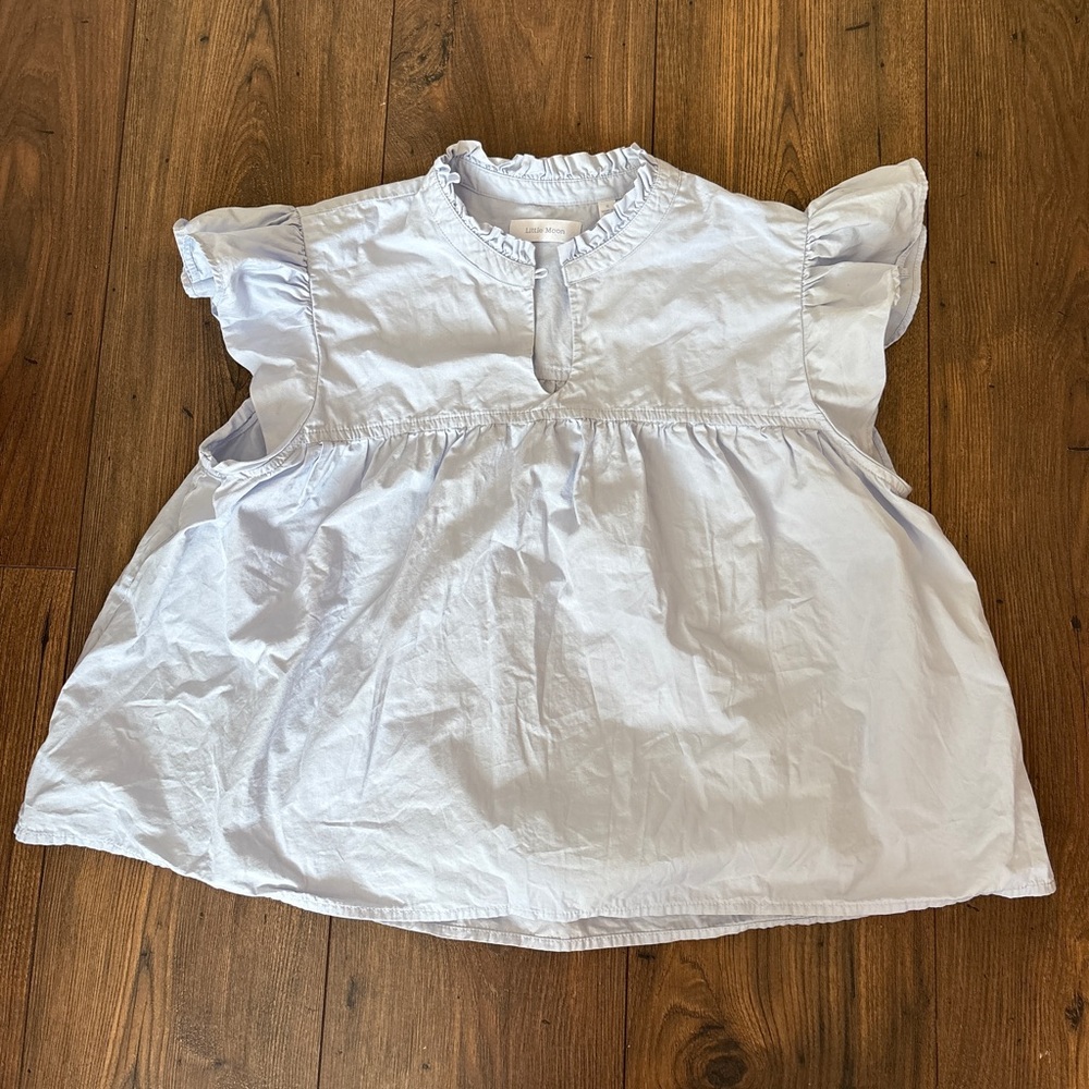 Little Moon Ruffle Blouse